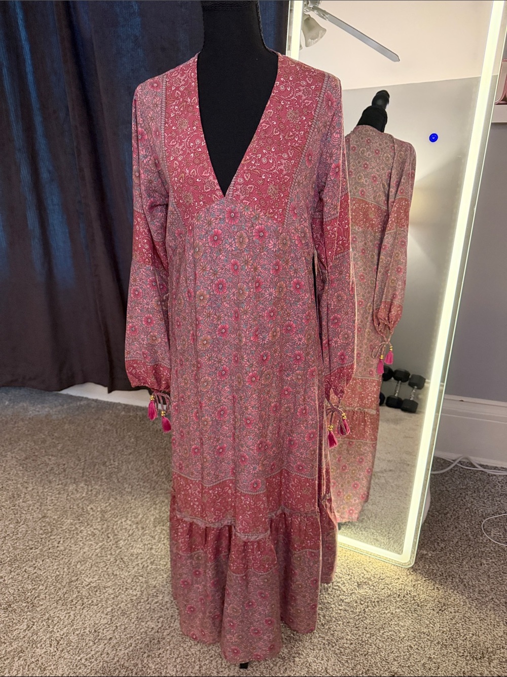 RAGA V-Neck Maxi Dress